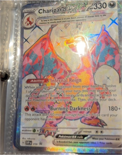 2023 Pokémon SV: Scarlet & Violet Promo Cards #056 Charizard ex — front