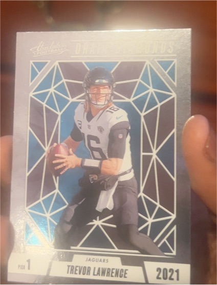 2024 Panini Absolute Draft Diamonds #DD-TLE Trevor Lawrence — front