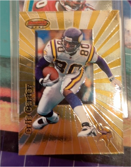 1998 Bowman's Best #28 Cris Carter — front
