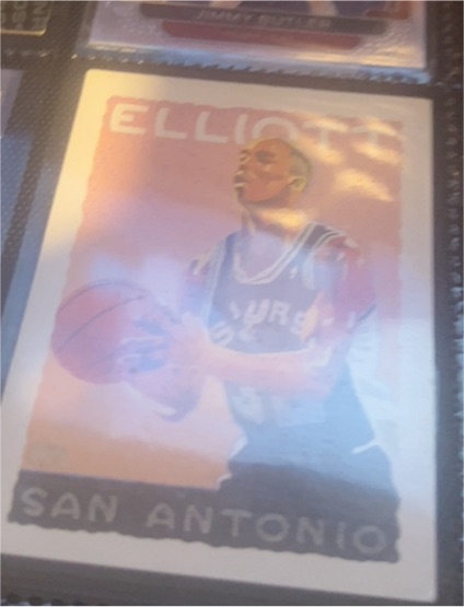 1991-92 NBA Hoops #526 Sean Elliott — front