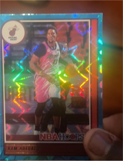 2021-22 Panini NBA Hoops #20 Bam Adebayo — front