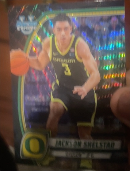 2024-25 Bowman Chrome University #77 Jackson Shelstad — front
