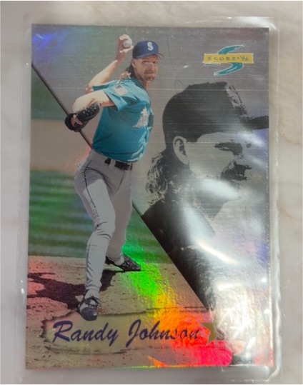 1996 Score #S Randy Johnson — front