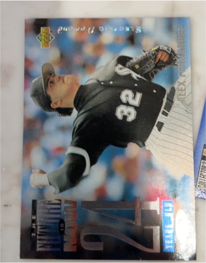 1994 Upper Deck #43 Alex Fernandez — front