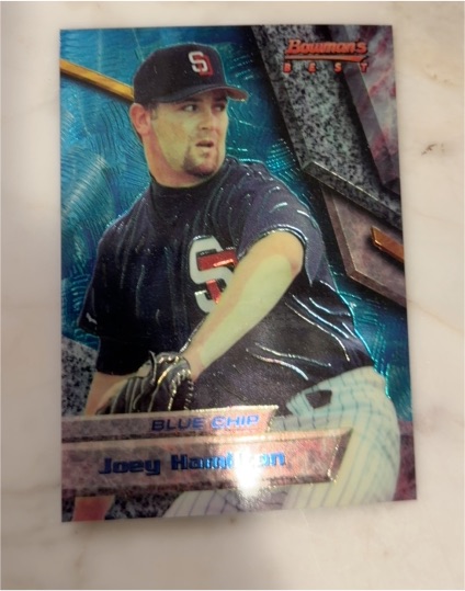 1994 Bowman's Best #B8 Joey Hamilton — front
