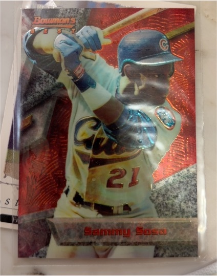 1994 Bowman's Best #70 Sammy Sosa — front