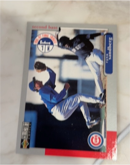 1998 Upper Deck Collector's Choice Final Tribute #55 Ryne Sandberg — front