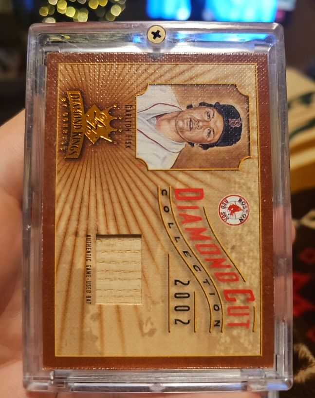 2002 Donruss Diamond Kings Diamond Cut Collection Harold Fisk — front