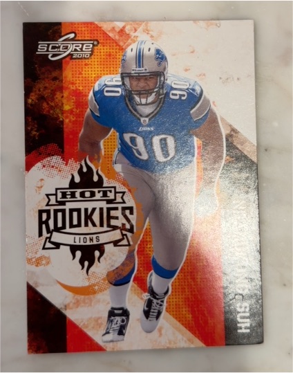 2010 Score Hot Rookies #5 Ndamukong Suh — front