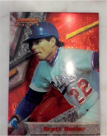 1994 Bowman's Best #48 Brett Butler — front