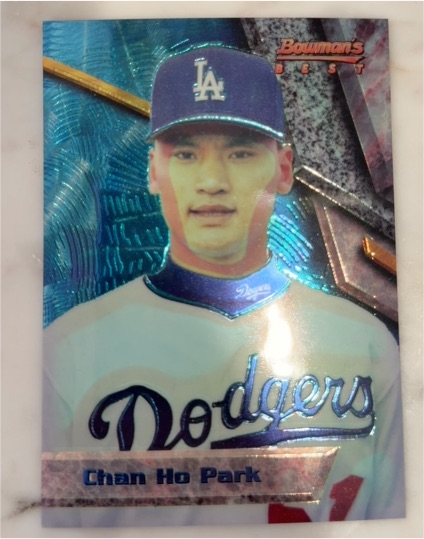 1994 Bowman's Best #25 Chan Ho Park — front