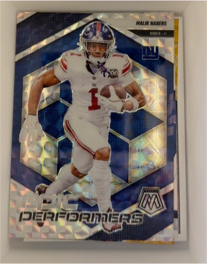 2025 Panini Mosaic #11 Malik Nabers Epic Performers — front