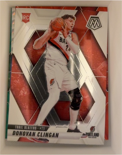 2024-25 Panini Mosaic #246 Donovan Clingan — front