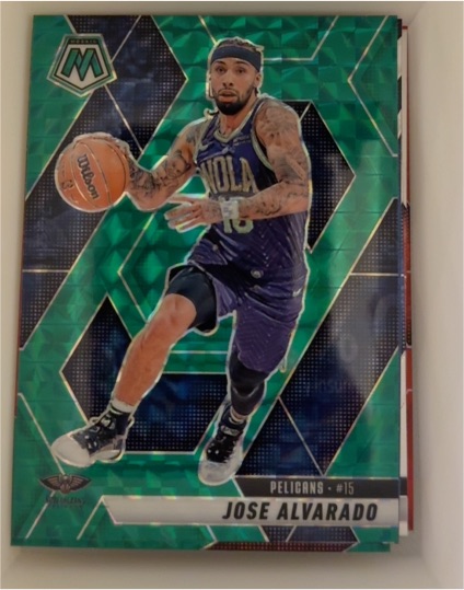 2024-25 Panini Mosaic #199 Jose Alvarado — front