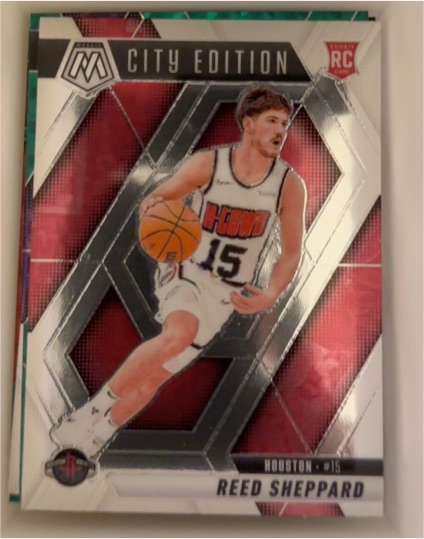 2024-25 Panini Mosaic City Edition #276 Reed Sheppard — front