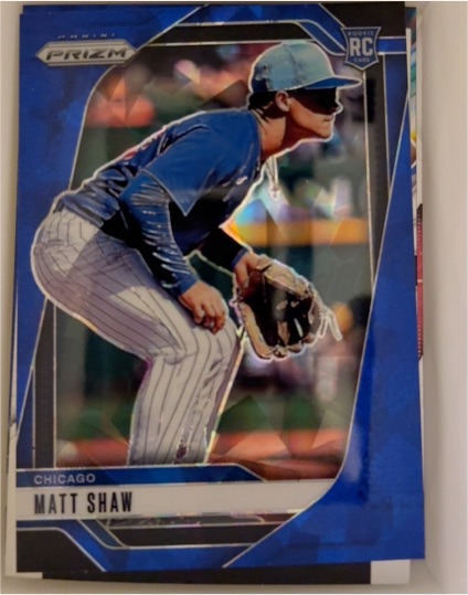 2025 Panini Prizm #155 Matt Shaw — front