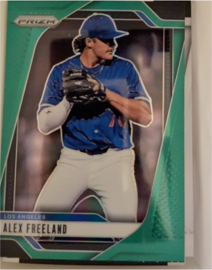 2025 Panini Prizm #22 Alex Freeland — front