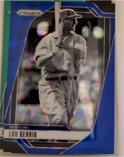 2025 Panini Prizm #300 Lou Gehrig — front