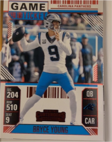 2024 Panini Contenders #14 Bryce Young — front