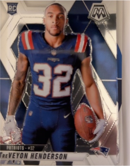 2025 Panini Mosaic #278 Treveyon Henderson — front