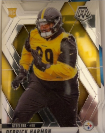 2025 Panini Mosaic #327 Derrick Harmon — front