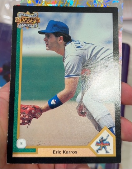 1993 Upper Deck #A10 Eric Karros — front