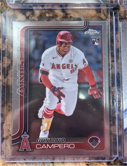 2025 Topps Chrome #63 Gustavo Campero — front
