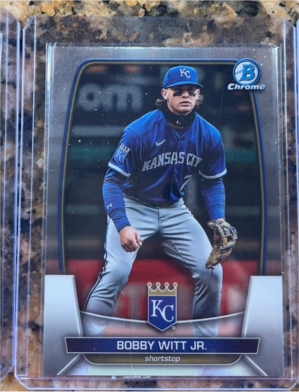 2023 Bowman Chrome #79 Bobby Witt Jr. — front