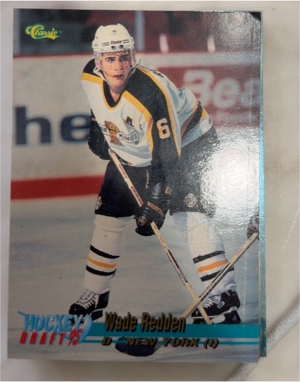 1995 Classic Draft #2 Wade Redden — front