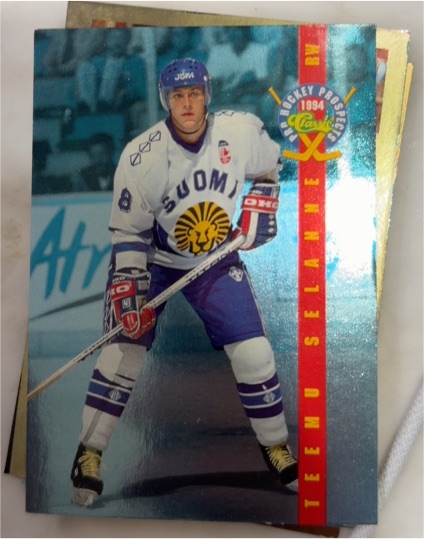 1994 Classic Pro Hockey Prospects #PP10 Teemu Selanne — front