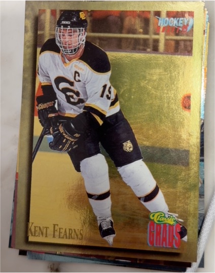 1995-96 Classic #72 Kent Fearns — front