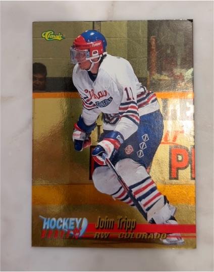 1995 Classic Hockey Draft Gold #11 John Tripp — front