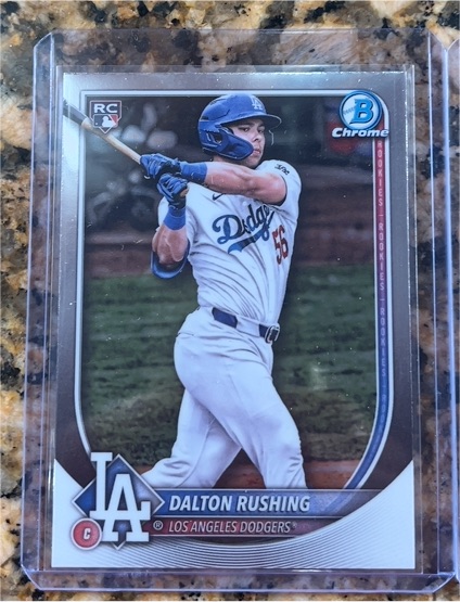 2025 Bowman Chrome #100 Dalton Rushing — front
