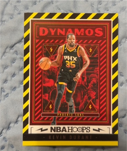 2023-24 Panini NBA Hoops Dynamos #7 Kevin Durant — front