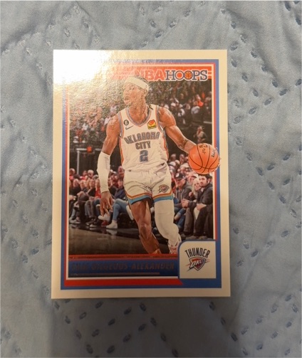 2023-24 Panini NBA Hoops #59 Shai Gilgeous-Alexander — front