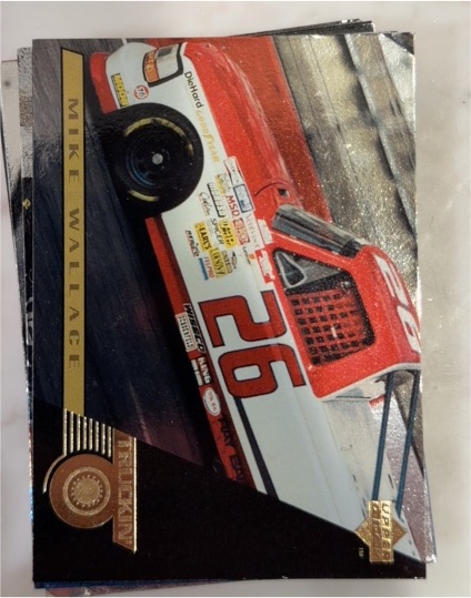 1996 Upper Deck Road to the Cup #RC145 Mike Wallace — front