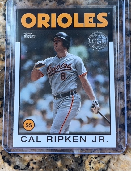 2021 Topps 1986 35th Anniversary #86B-41 Cal Ripken Jr. — front