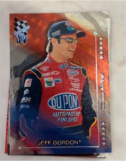2001 Press Pass VIP #43 Jeff Gordon Winston All-Star — front