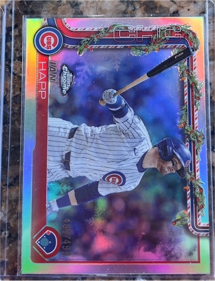 2025 Topps Holiday #H27 Ian Happ — front