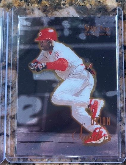 1995 Select Certified Edition #8 Deion Sanders — front