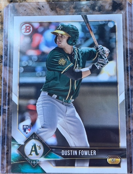2018 Bowman #36 Dustin Fowler — front