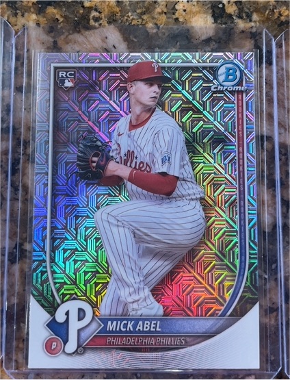 2025 Bowman Chrome #11 Mick Abel — front
