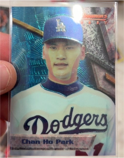 1994 Bowman's Best #25 Chan Ho Park — front