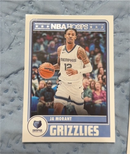2023-24 Panini NBA Hoops #281 Ja Morant — front