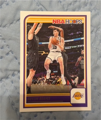 2023-24 Panini NBA Hoops #41 Austin Reaves — front