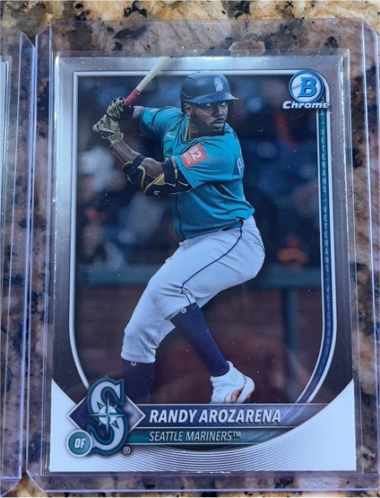 2025 Bowman Chrome #35 Randy Arozarena — front
