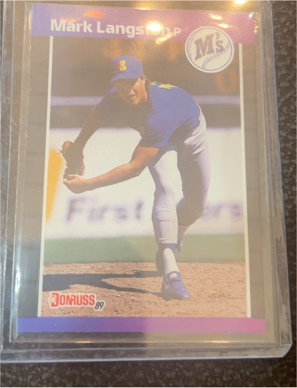 1989 Donruss #227 Mark Langston — front