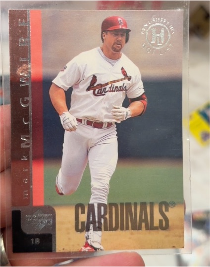 1998 Upper Deck #9 Mark McGwire — front