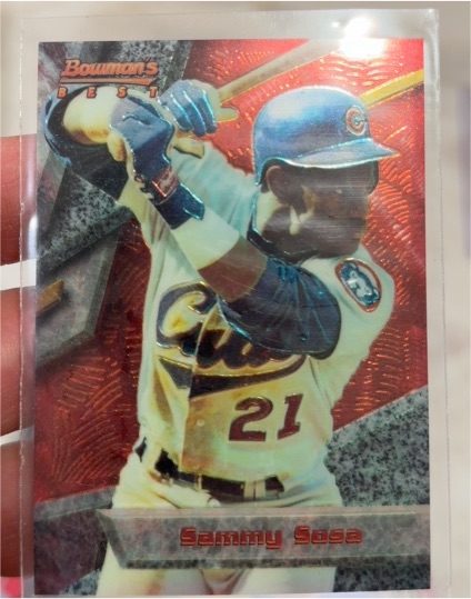 1994 Bowman's Best #70 Sammy Sosa — front