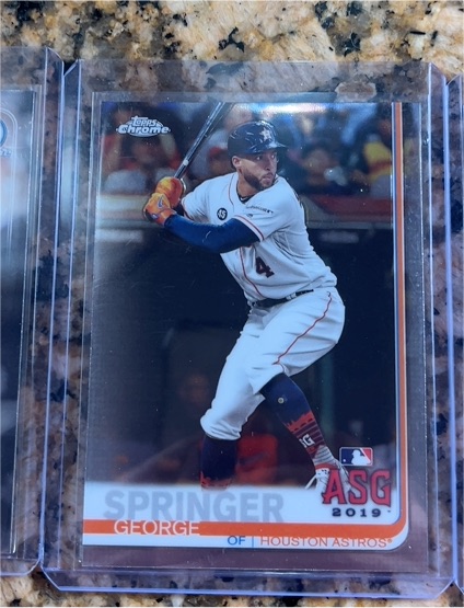 2019 Topps Update Series All-Star #US92 George Springer — front